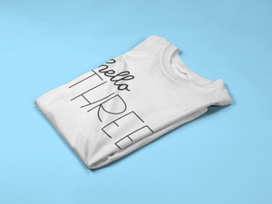 Hello Three Kids T-shirt