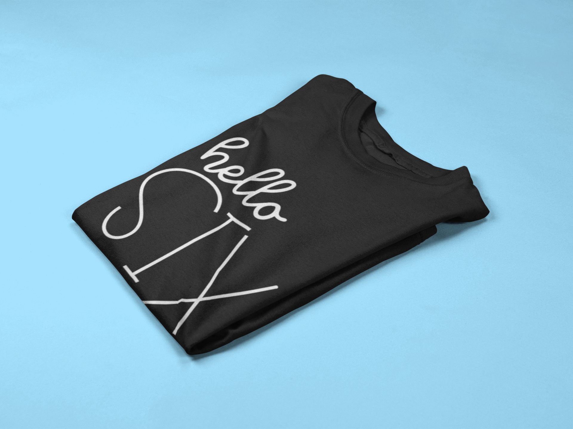 Hello Six Kids Tshirt Birthday T-Shirt