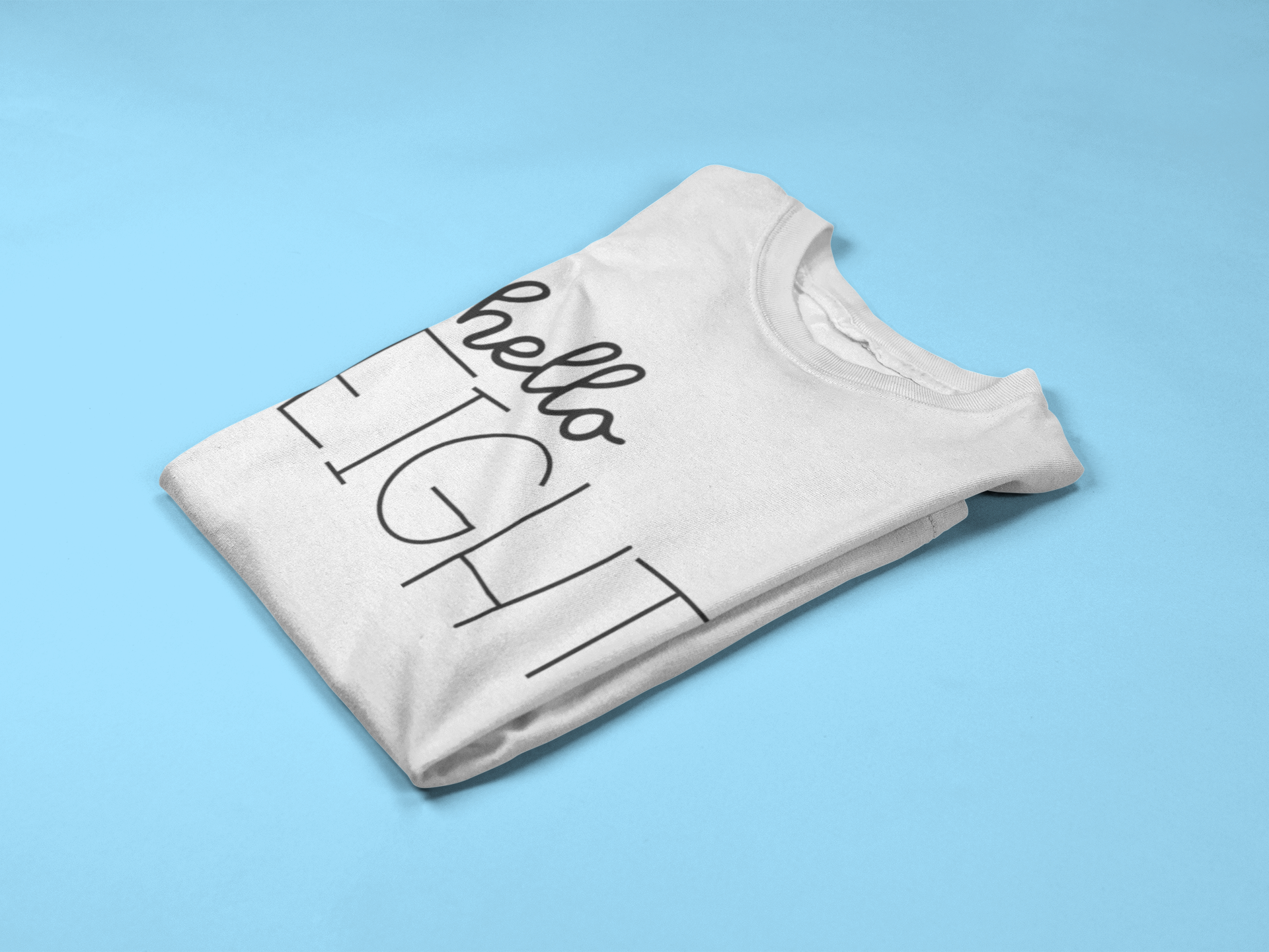 Hello Eight Kids Birthday T-shirt