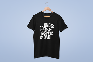 One Pawsome Dad Mens T-Shirt