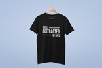 Load image into Gallery viewer, Easily Distracted By Cats T-Shirt Unisex Mens Ladies
