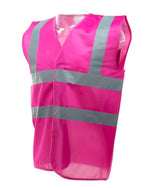 Load image into Gallery viewer, TEAM BRIDE Pink Hi Viz Hen Party Vest
