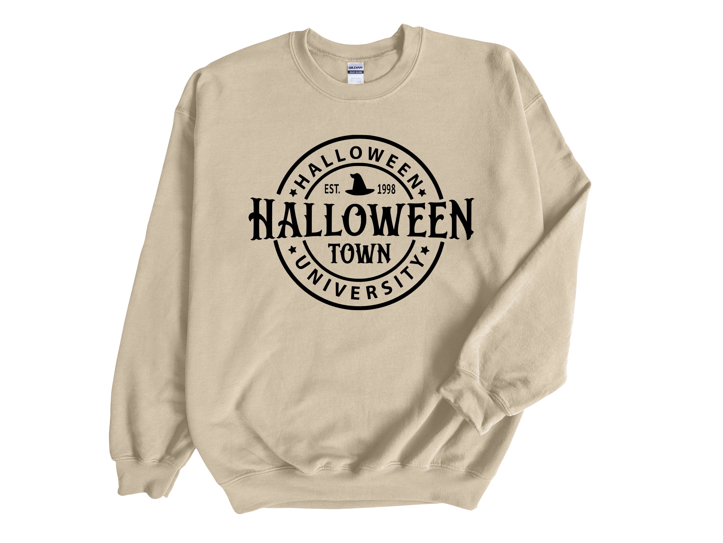 Halloweentown Halloween Sand Adult Unisex Crew Neck Sweatshirt