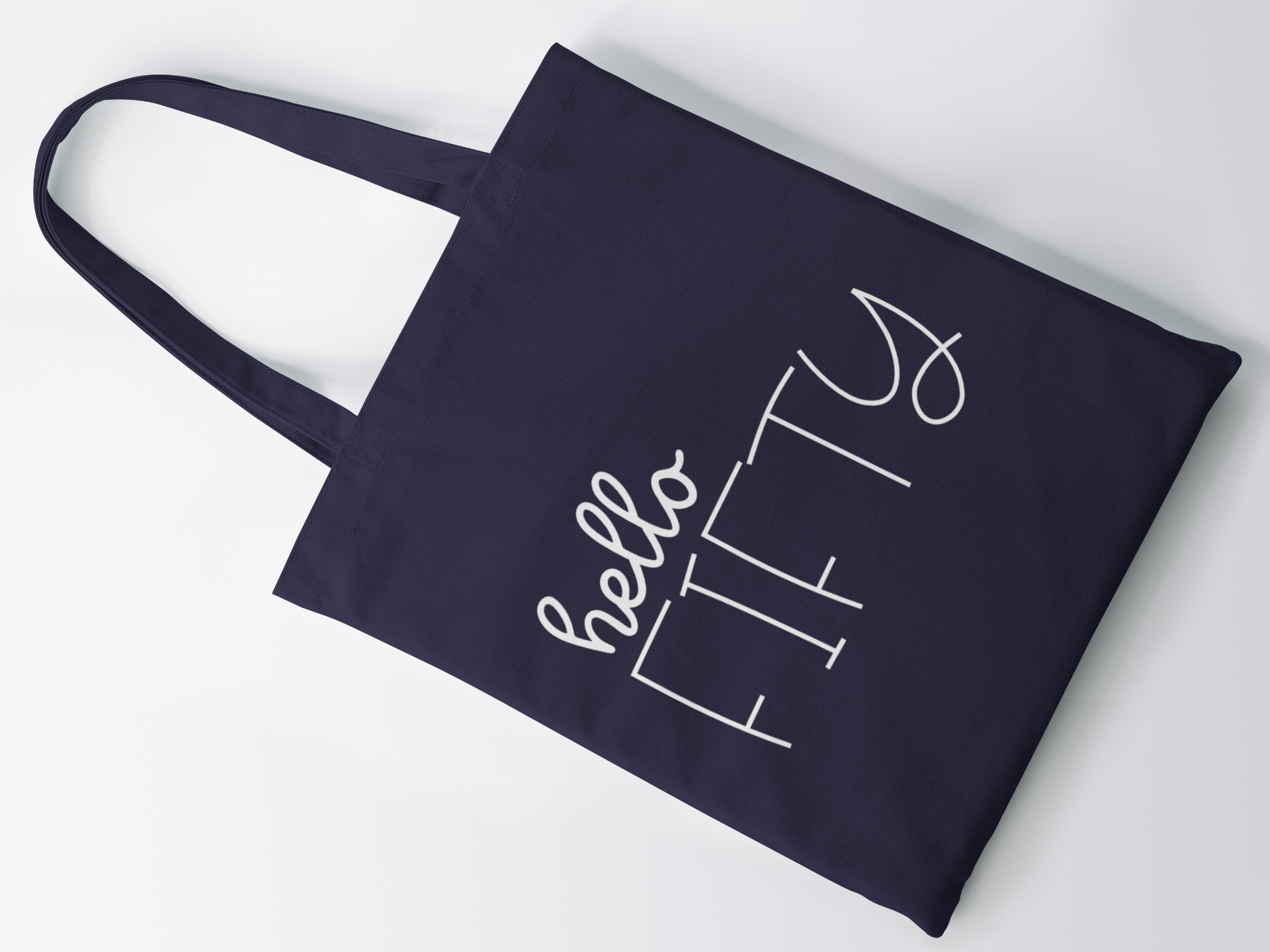 Hello Fifty Lightweight Cotton Tote Bag