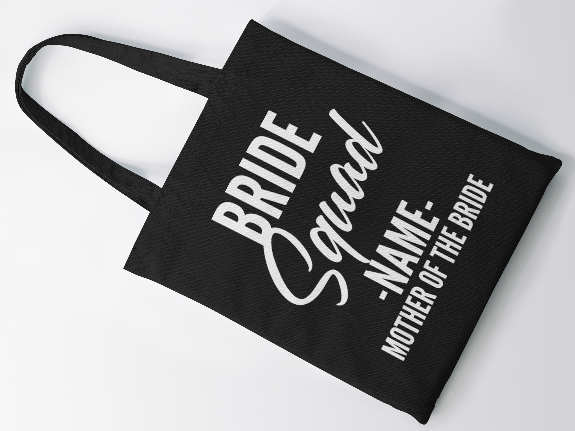 Bridal Party Bride Squad Personalised Tote Bag