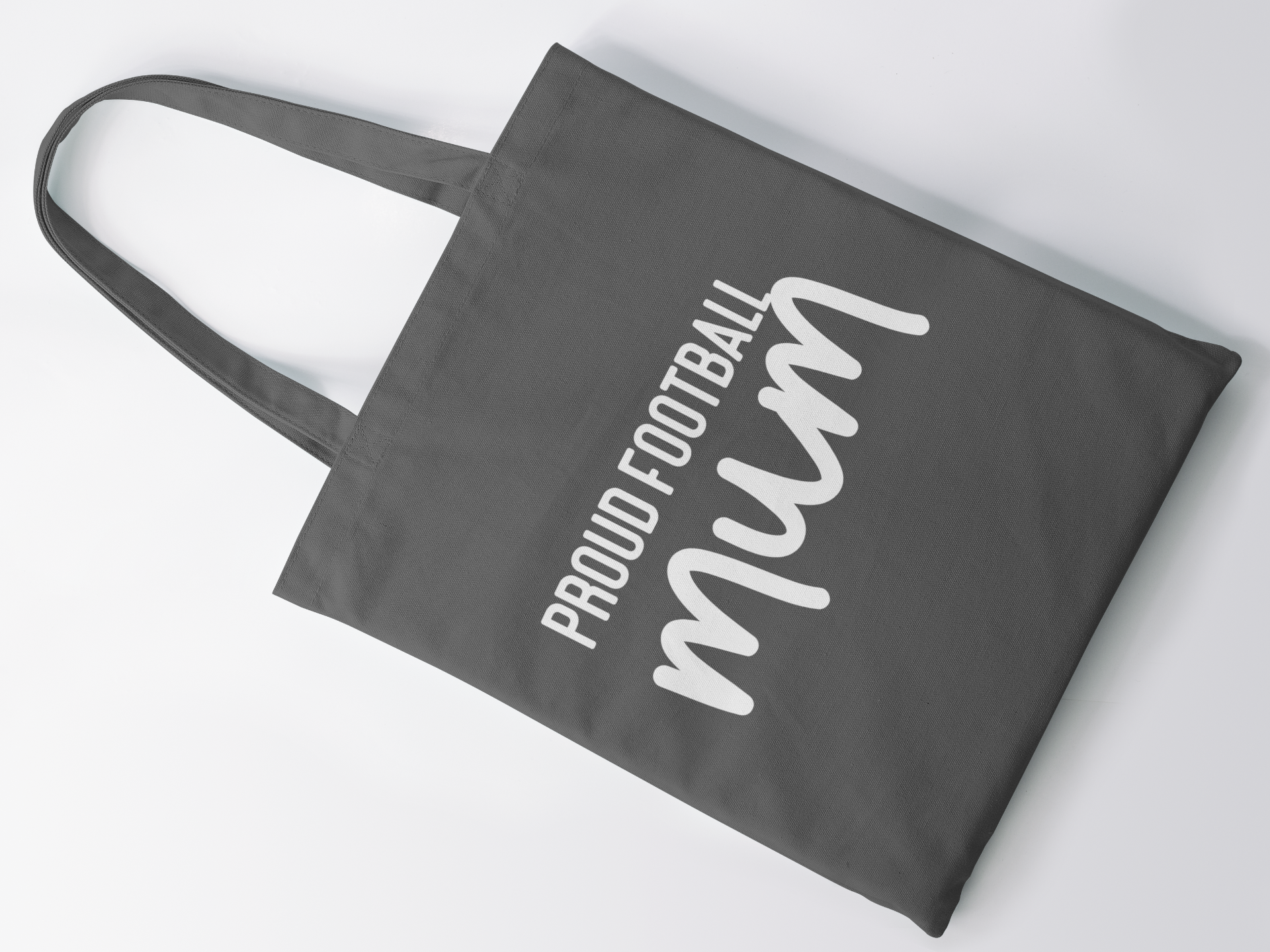 Proud Football Mum - Mom Lightweight Cotton Tote Bag