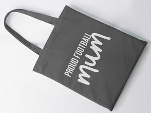 Proud Football Mum - Mom Lightweight Cotton Tote Bag