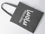 Load image into Gallery viewer, Proud Football Mum - Mom Lightweight Cotton Tote Bag
