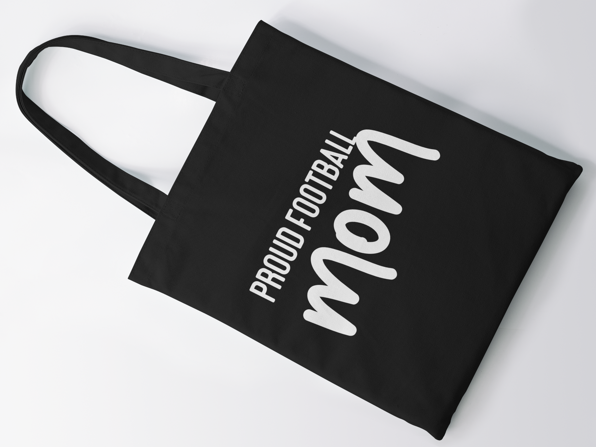Proud Football Mum - Mom Lightweight Cotton Tote Bag