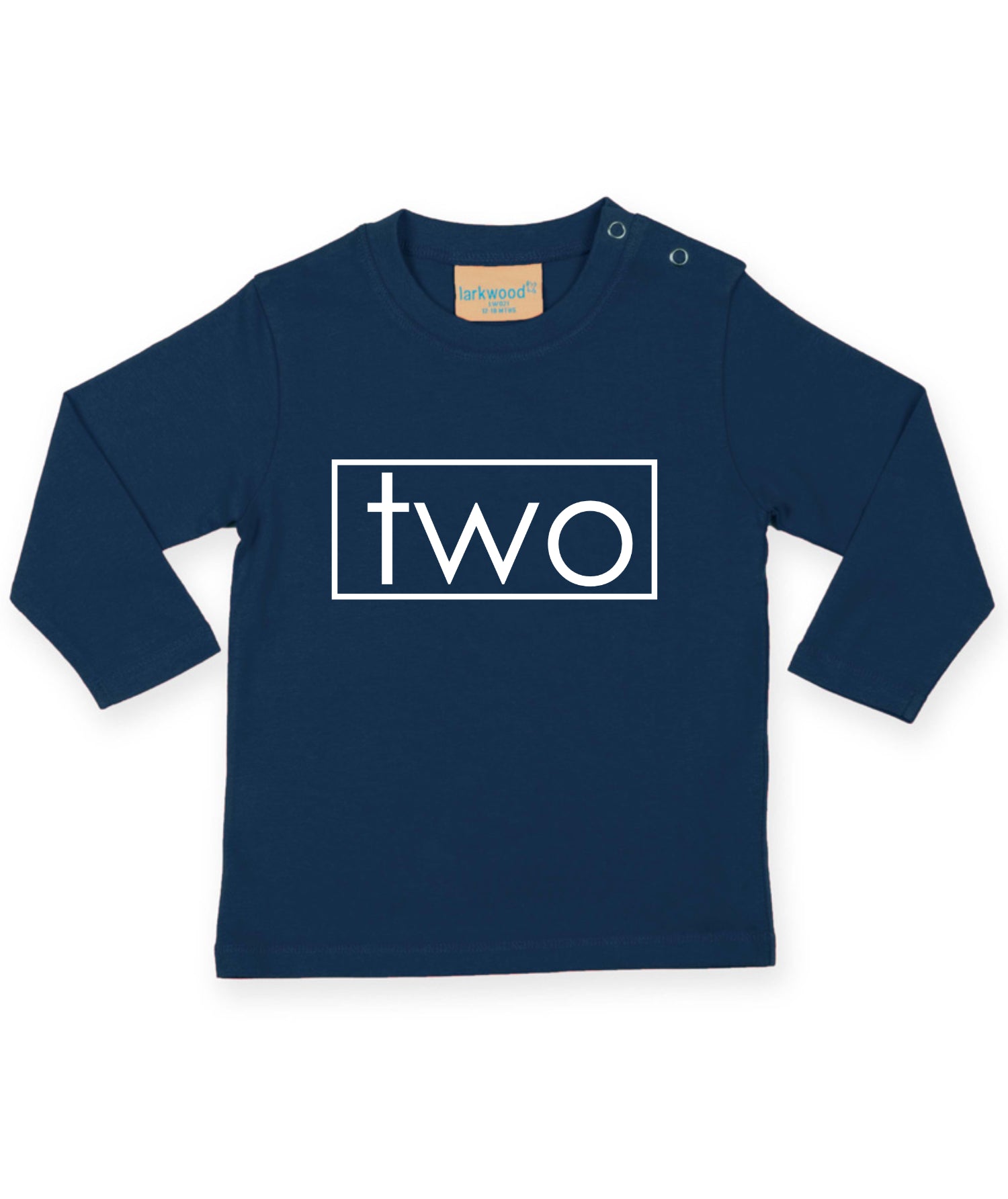 Two 2nd Birthday LONG SLEEVE Kids T-Shirt DES2