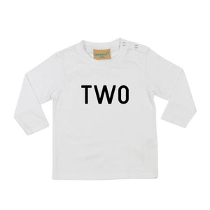 Two 2nd Birthday LONG SLEEVE Kids T-Shirt
