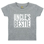 Load image into Gallery viewer, Uncle&#39;s Bestie Baby Toddler Funny T-Shirt
