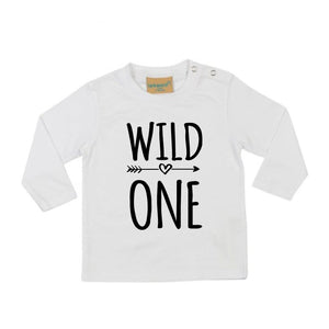 Wild One 1st Birthday Kids LONG SLEEVE T-shirt